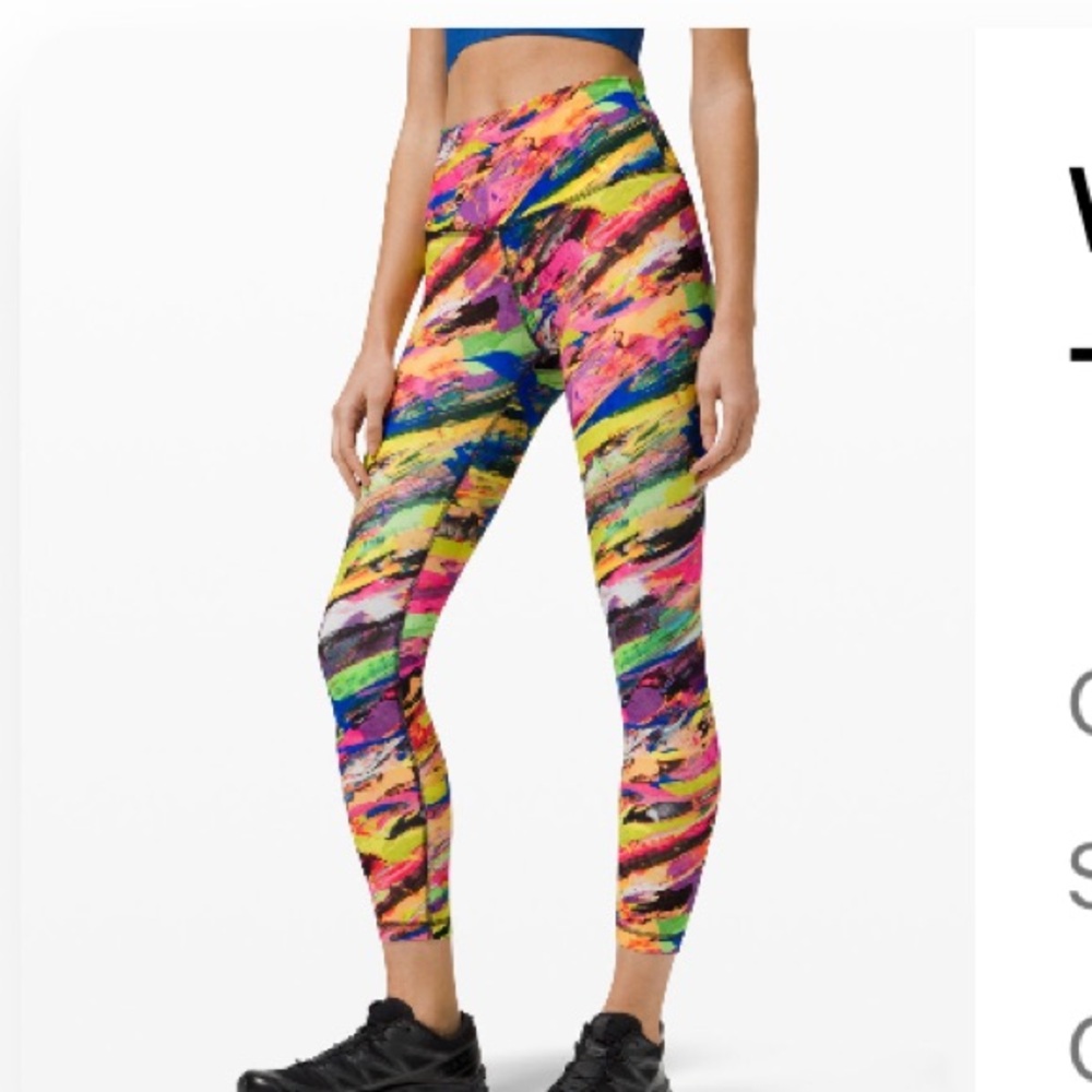 EUC lululemon Winder Train hi-rise tights